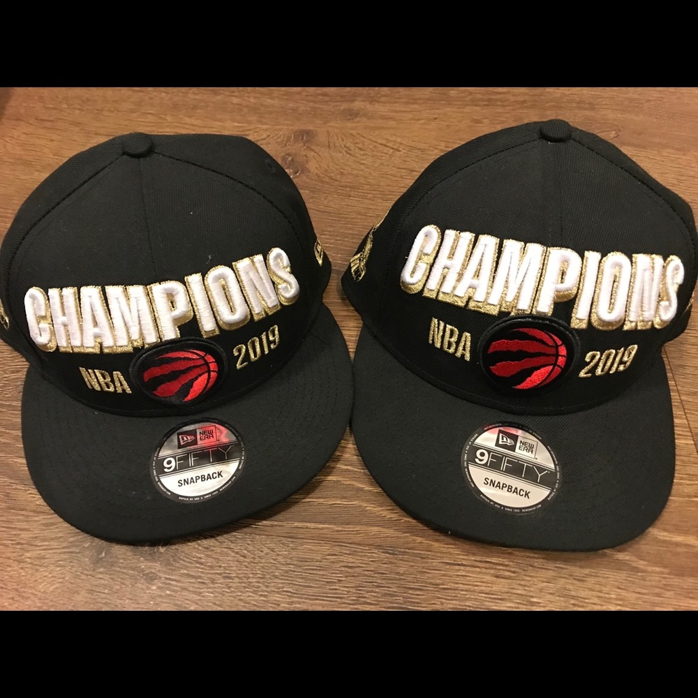 Raptors championship cap